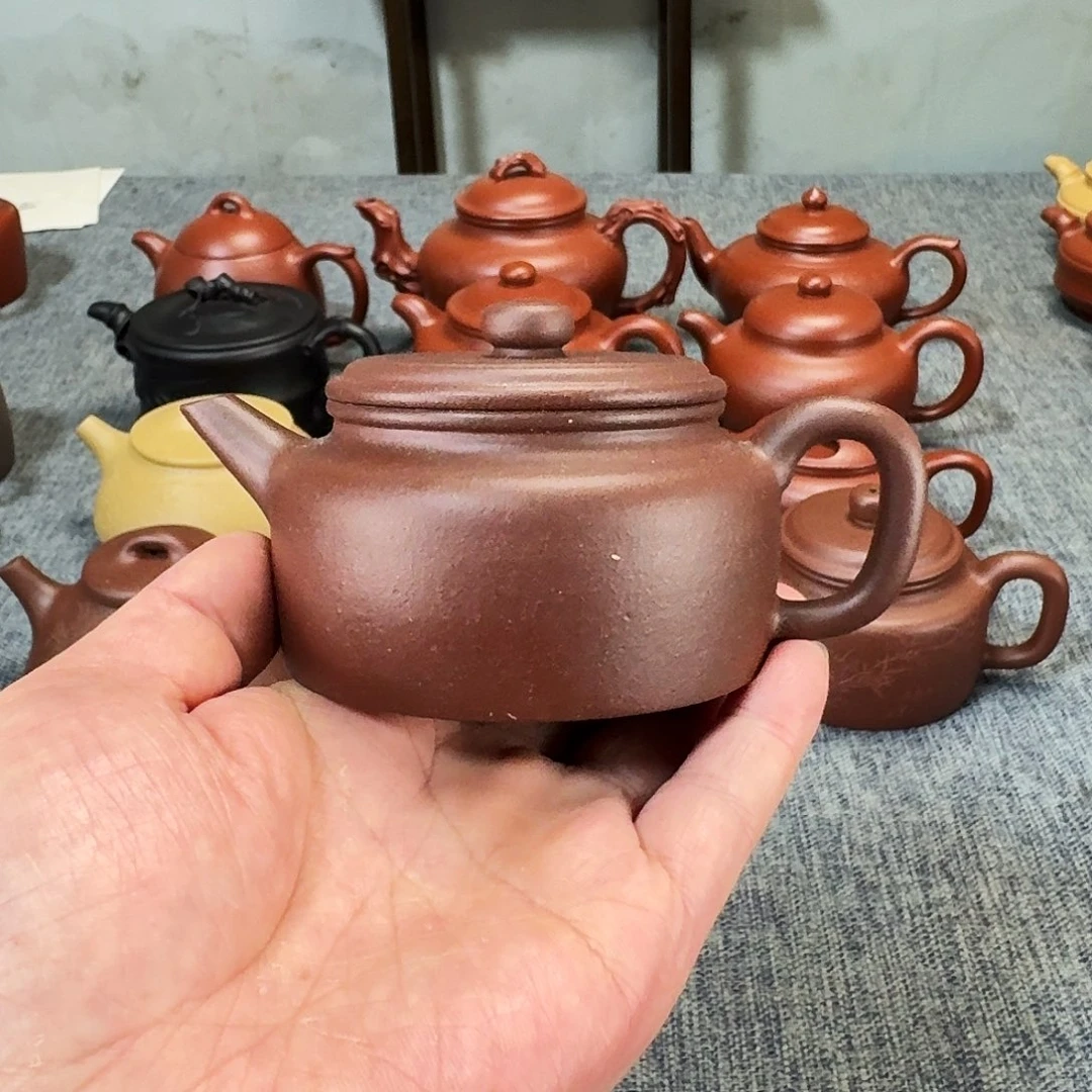 茶壶紫砂全手工紫砂壶剑流