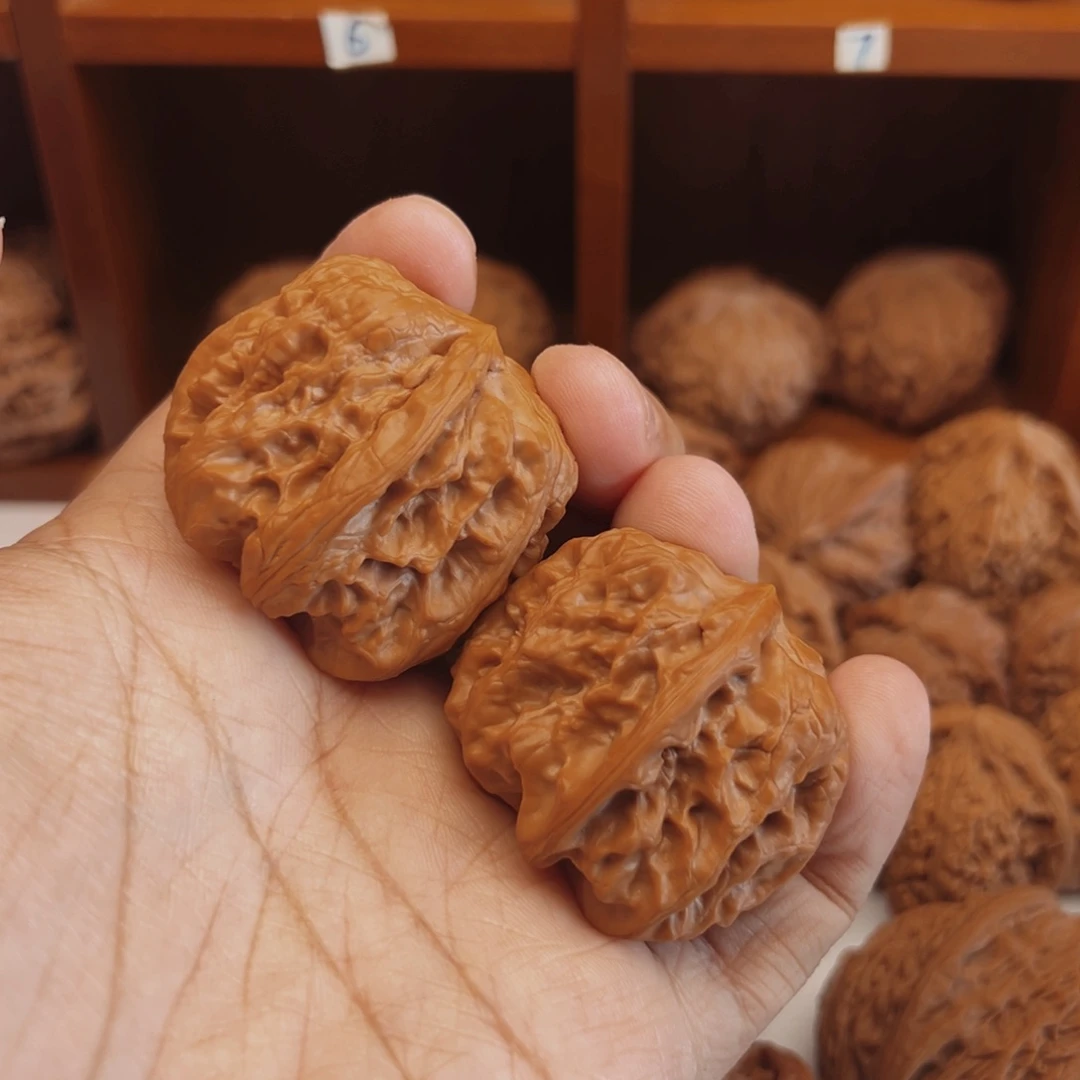 吊坠桃核34尺方块核桃有修