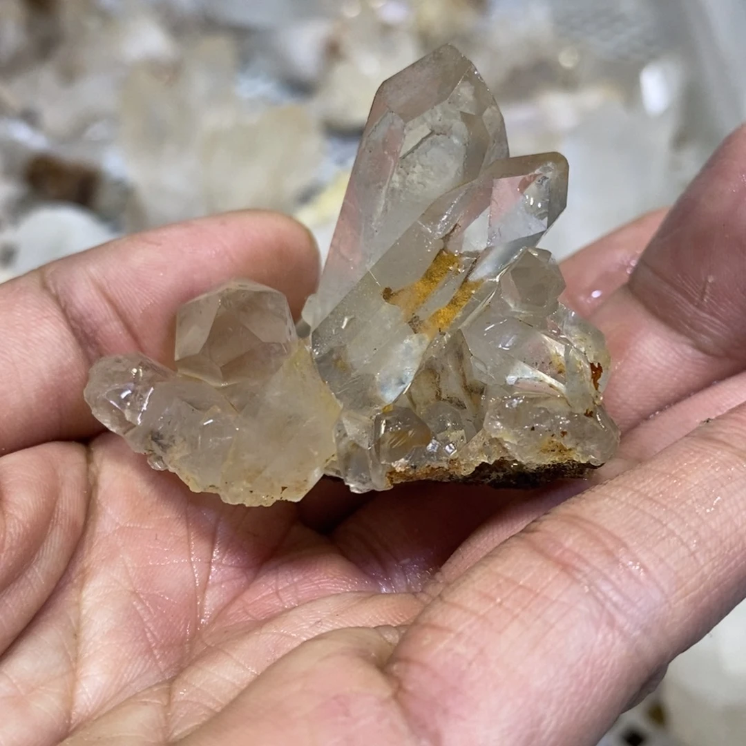 水晶水晶原石摆件未镶嵌