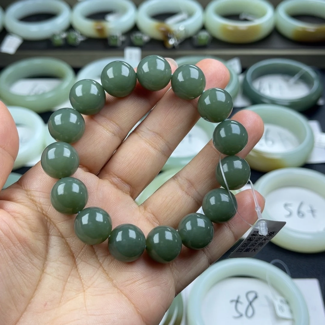 和田玉手链未镶嵌