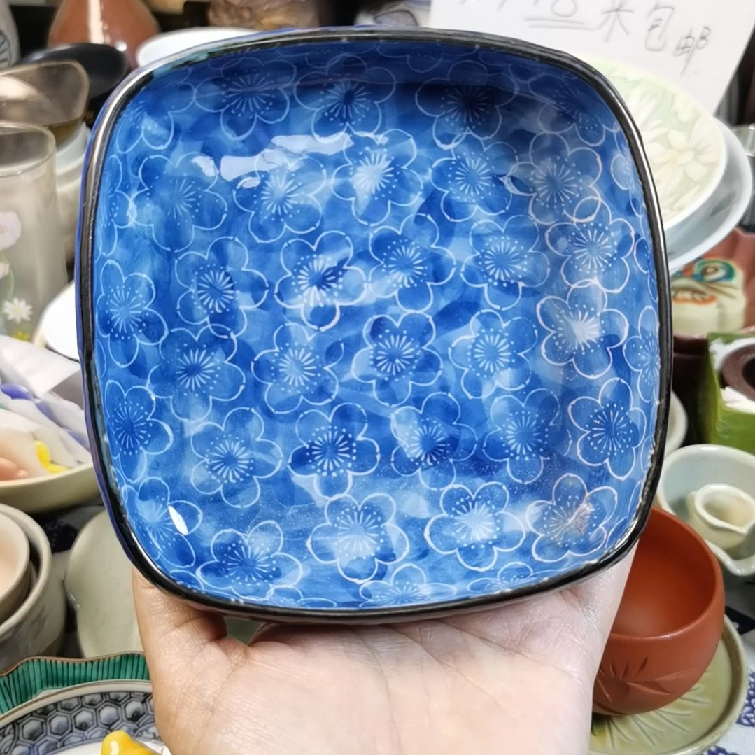 紫砂茶案陶瓷杯子碟子小碗