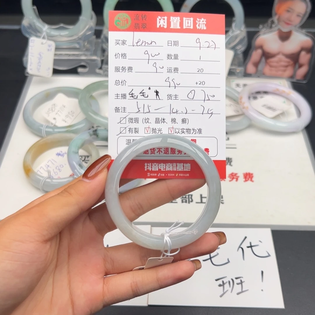 未镶嵌手镯翡翠l***n