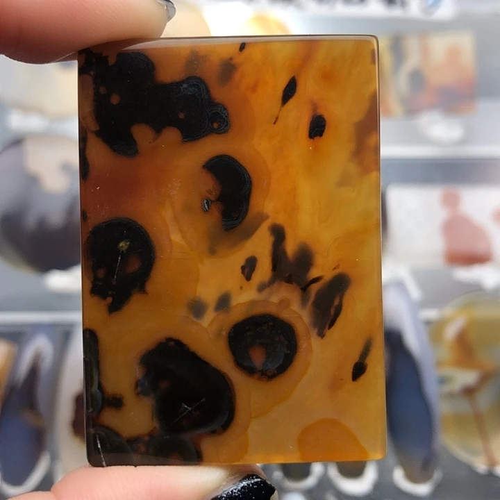 查罗石未镶嵌珠宝半成品60