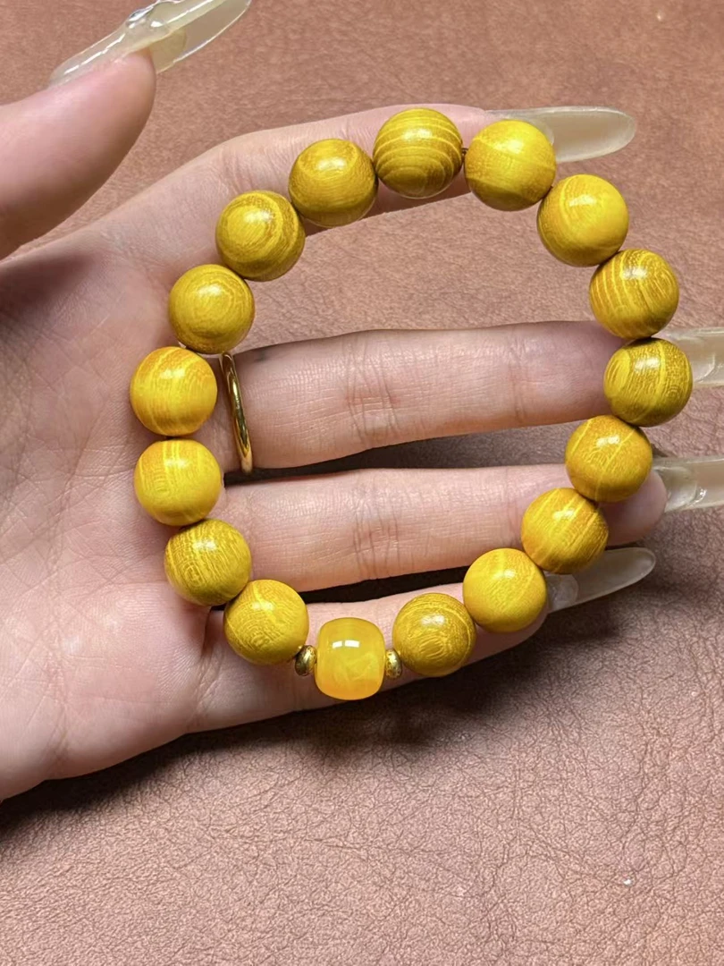 HH103金丝楠精品单圈手串