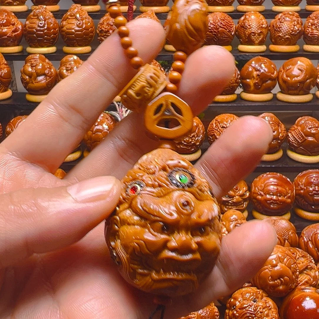 哇***娘橄榄核手串/手链大黑天4.0高配