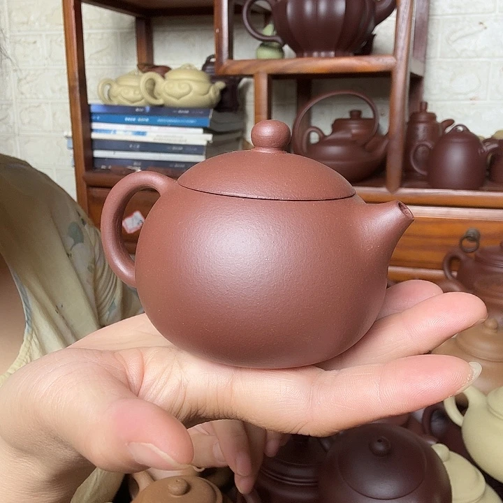 茶壶紫砂西施200cc半手工
