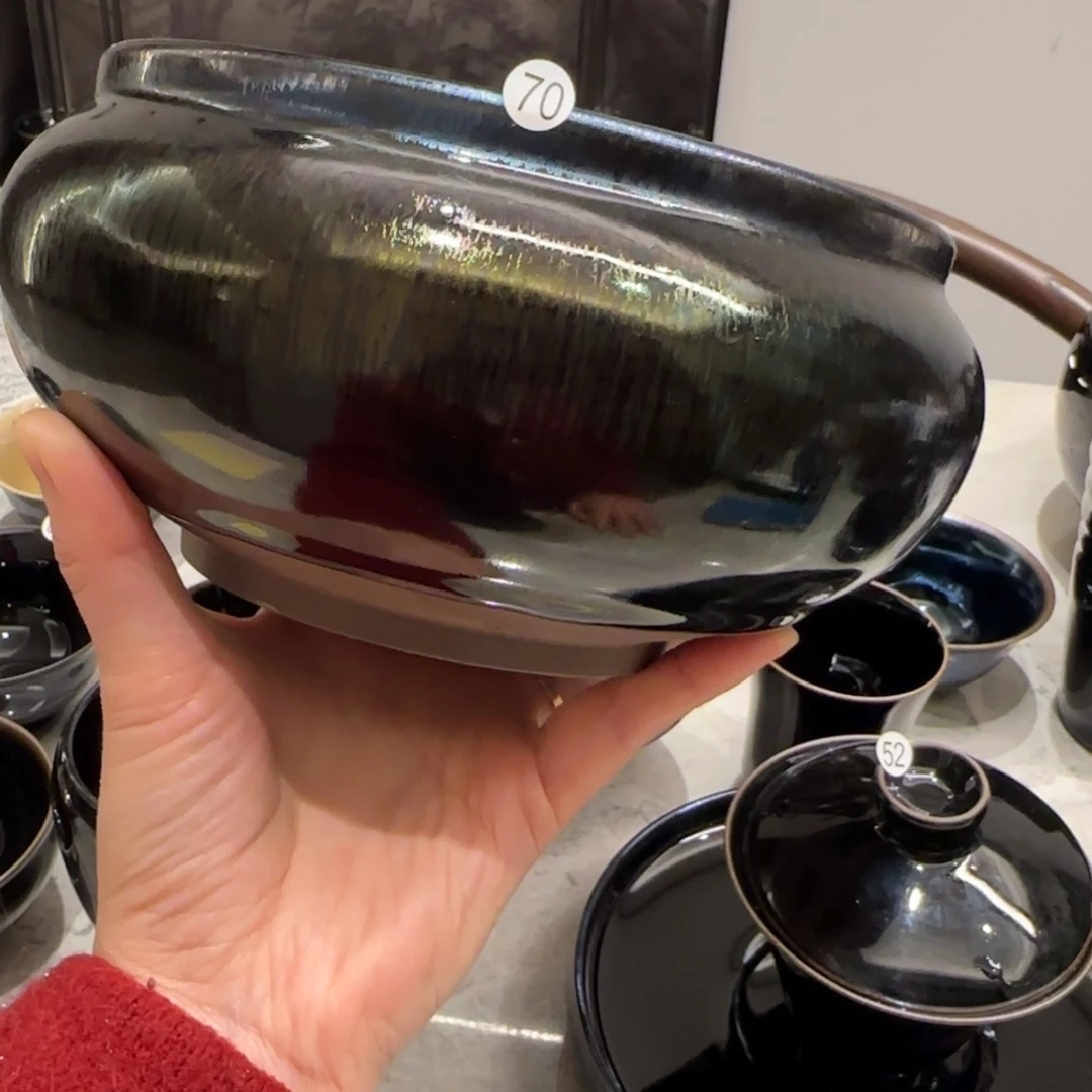 茶盏70洪静全品黑核曜变大器