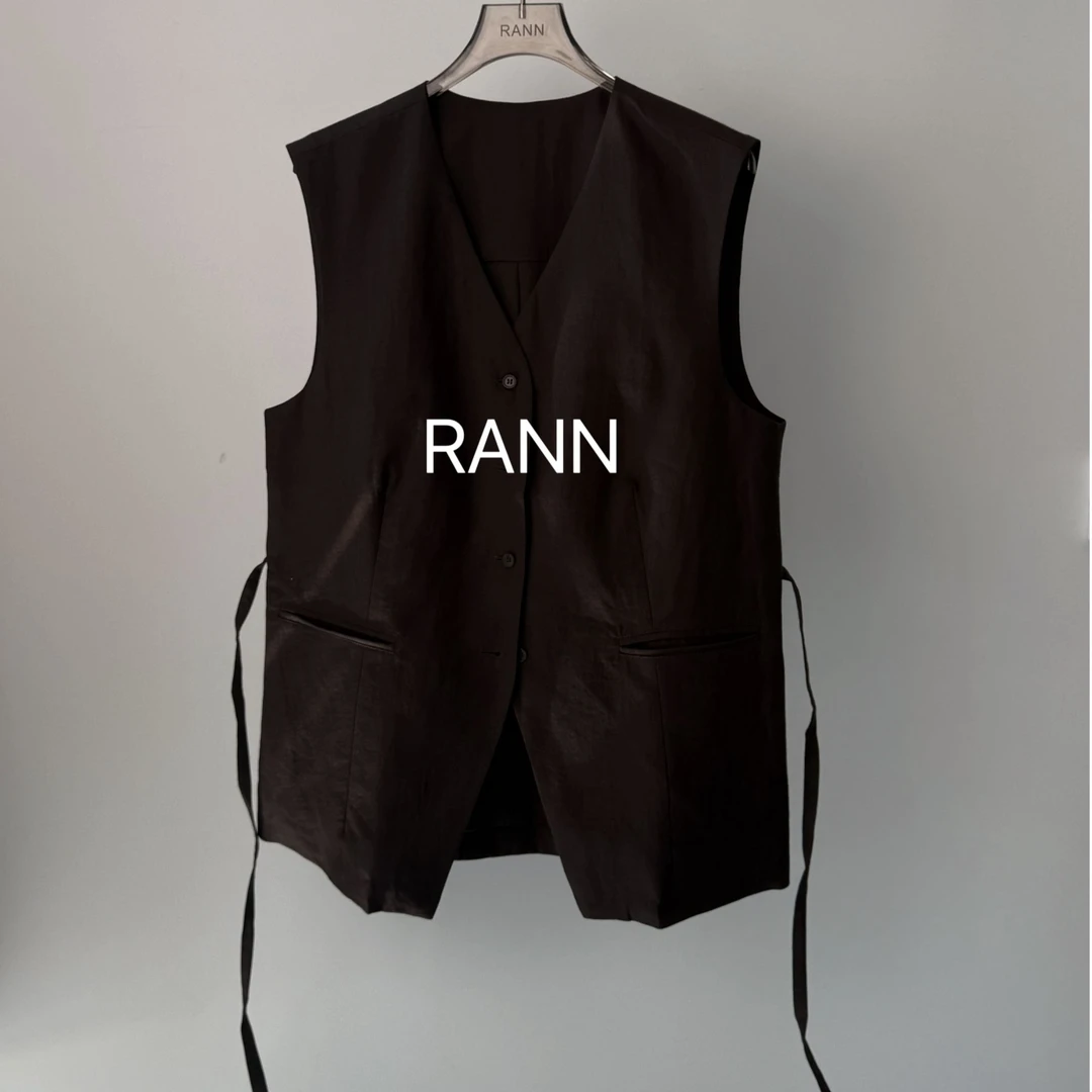 【RANN】2025春款    苎麻马甲