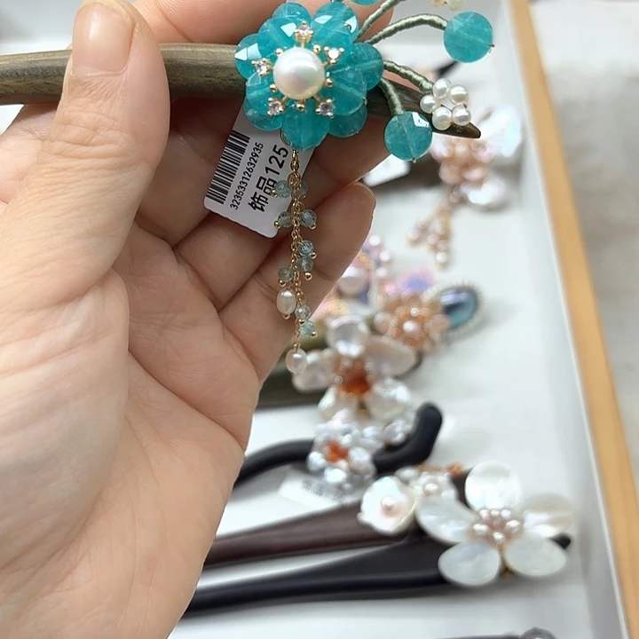 淡水珍珠未镶嵌发饰