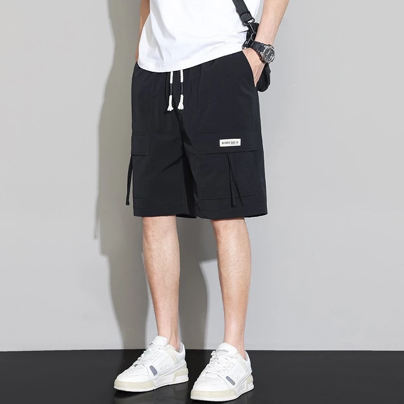 夏季短裤薄款透气男士耐穿工装短裤宽松休闲加肥加大经典百搭2406