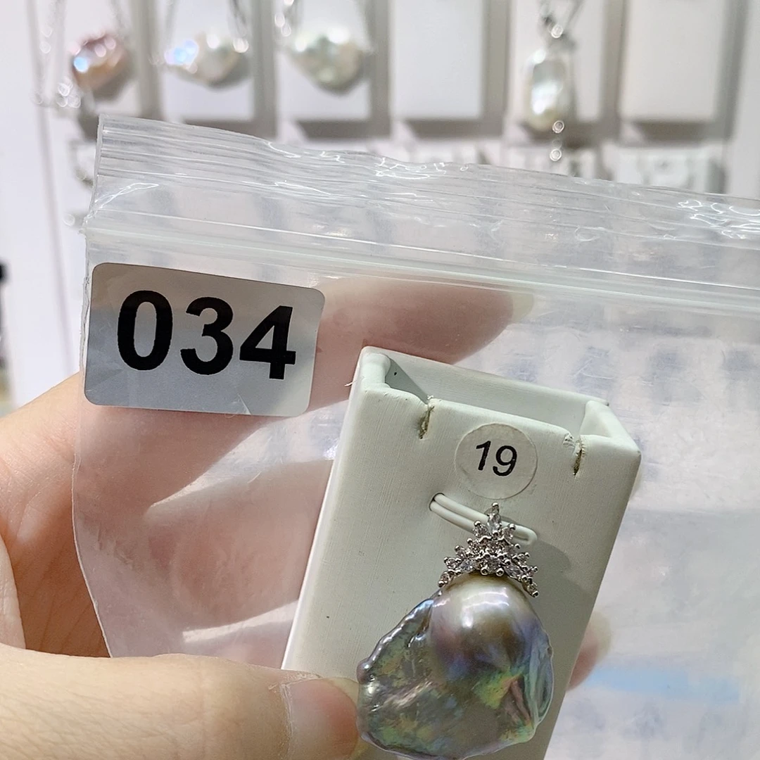 淡水珍珠合金颈饰