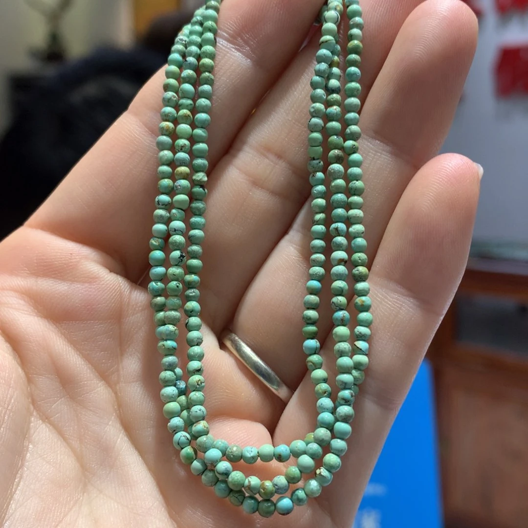 绿松石长链未镶嵌