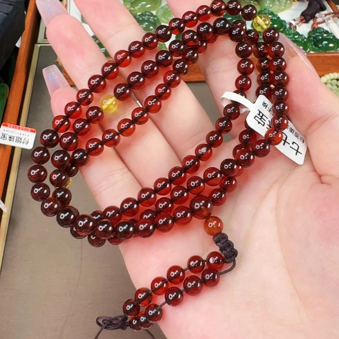 未镶嵌颈饰血珀卡6 108