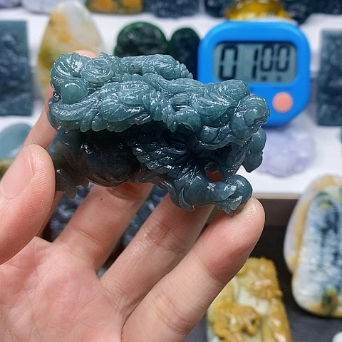山***户未镶嵌定制翡翠翡翠