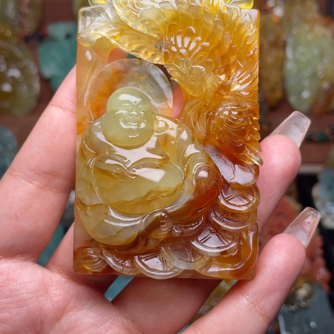 蛇纹石玉未镶嵌颈饰ᝰ****