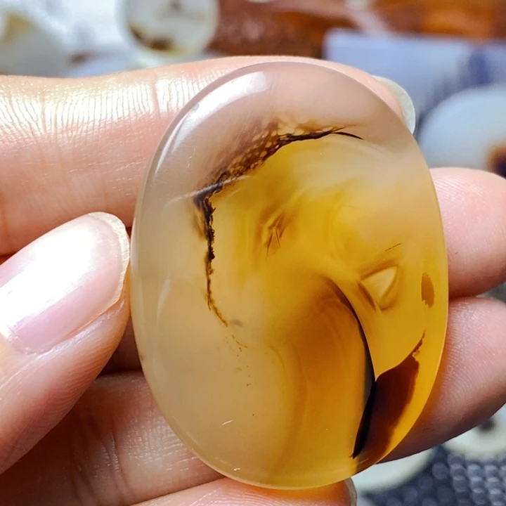 玛瑙/玉髓未镶嵌珠宝半成品