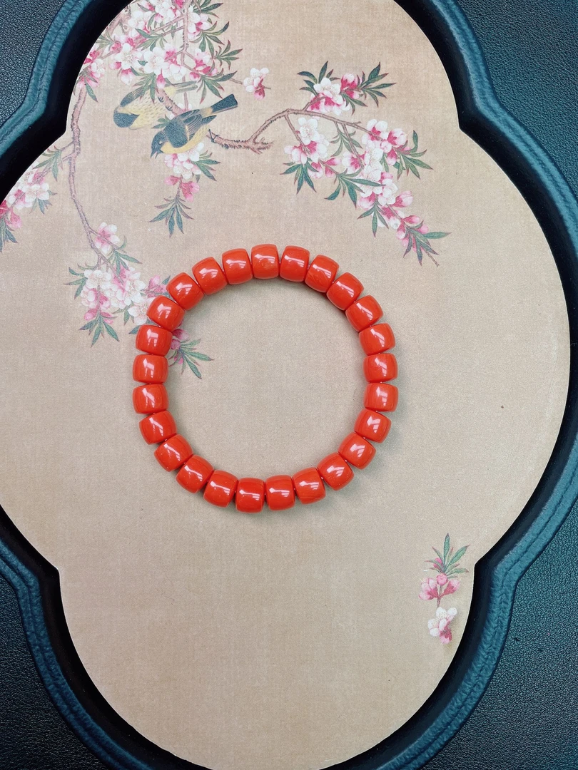 10mm老型龟背圆手链Q1151