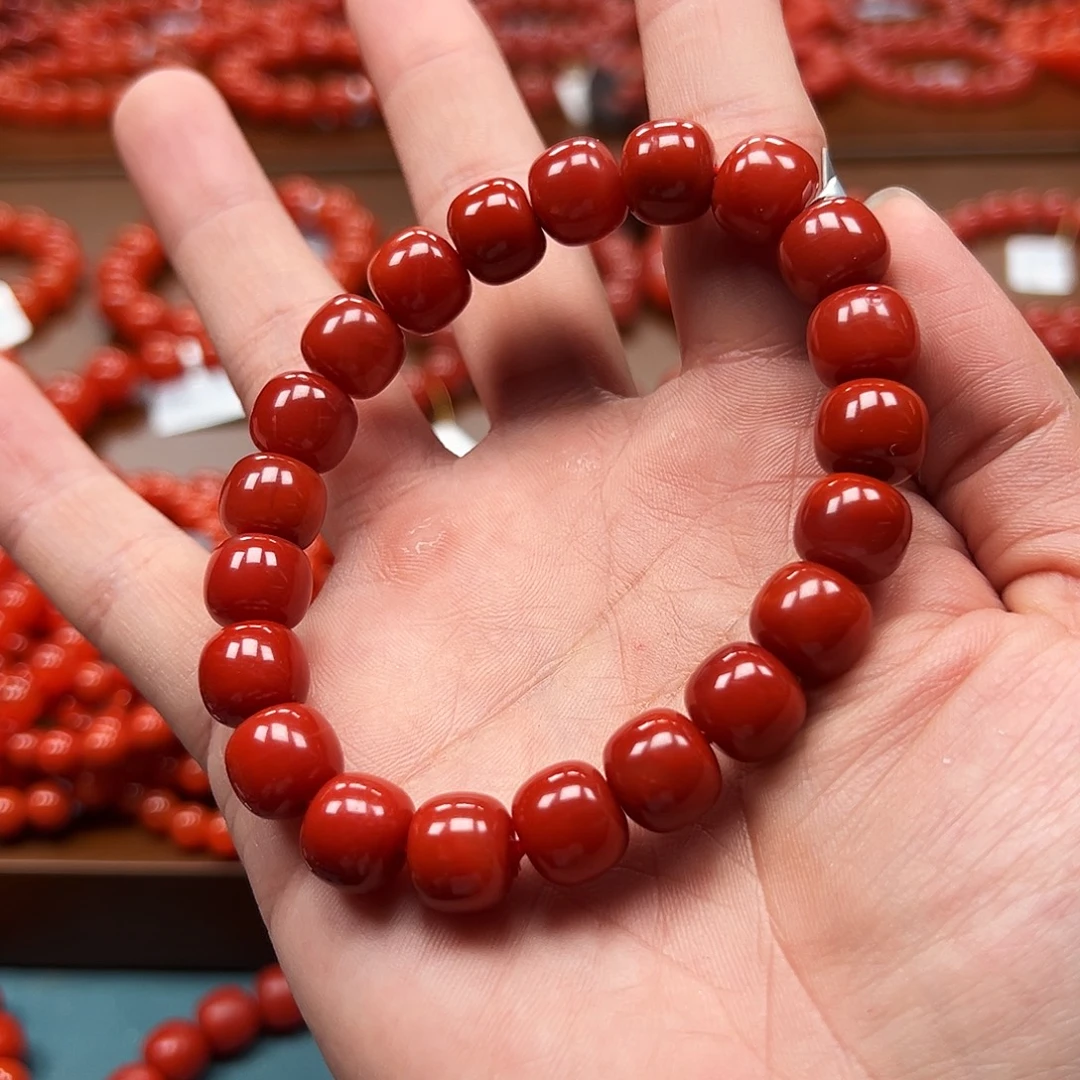 南红玛瑙未镶嵌手串