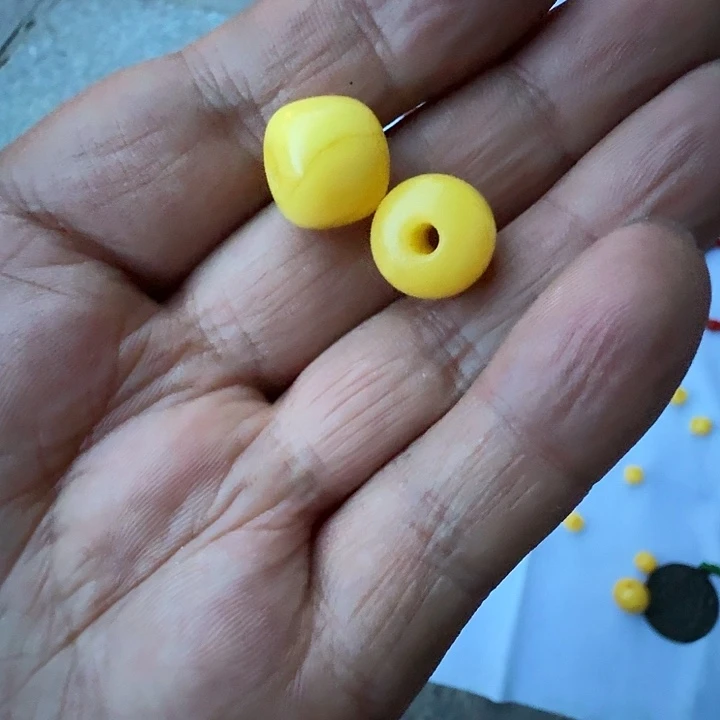 ****聊无非金属鸡油黄单颗