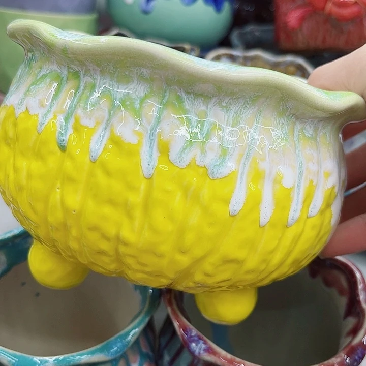 多肉绿植陶瓷花盆