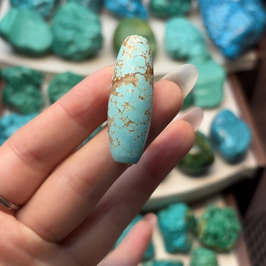 绿松石未镶嵌绿松石老型