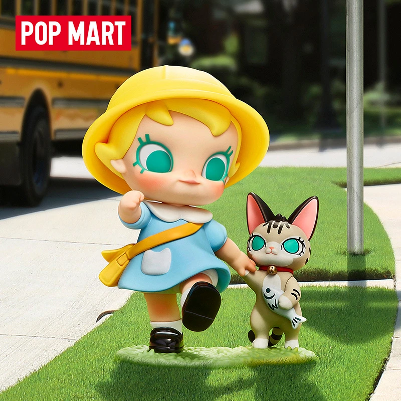 泡泡玛特Baby Molly喵趣横生系列手办盲盒摆件