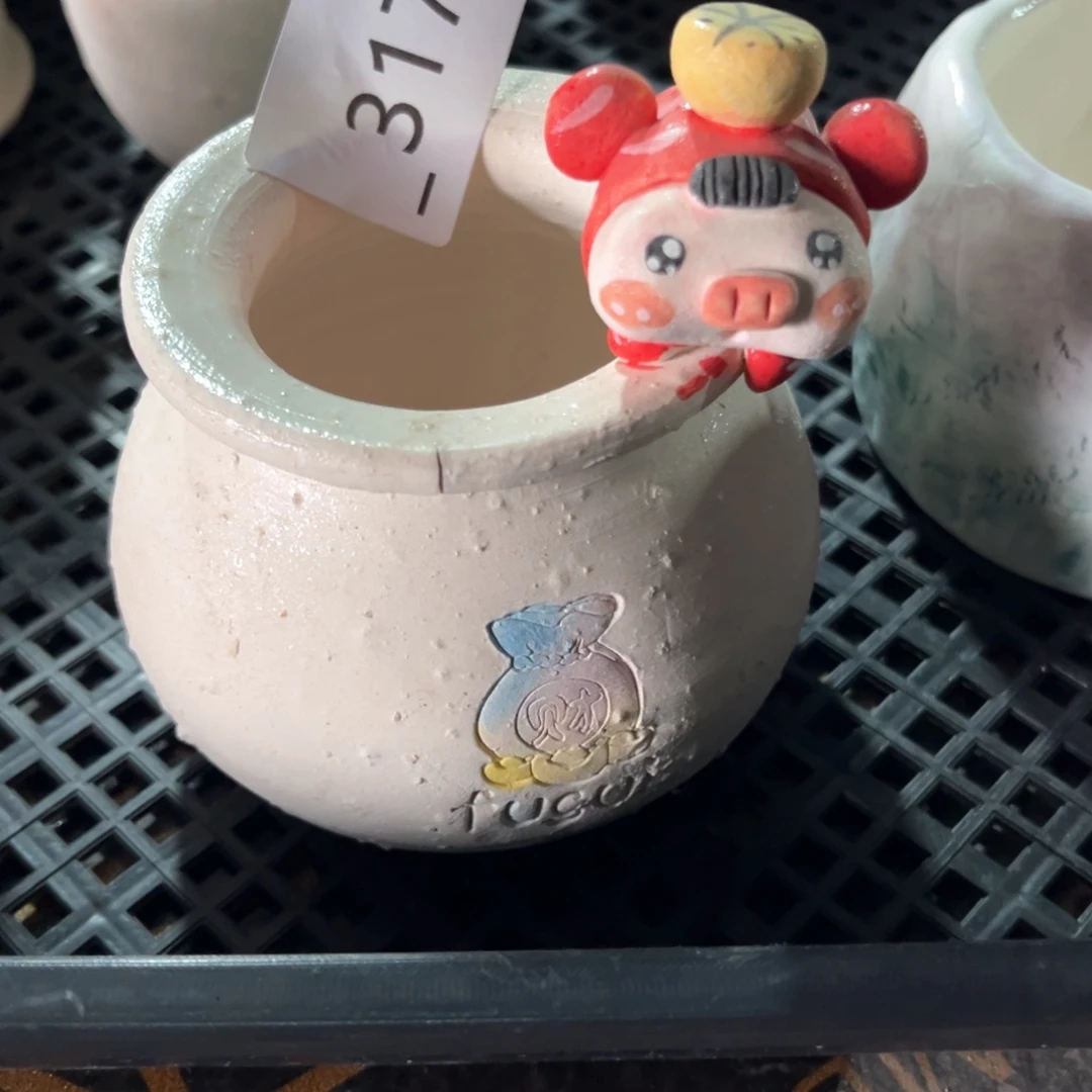 红陶?***.317花盆  1个