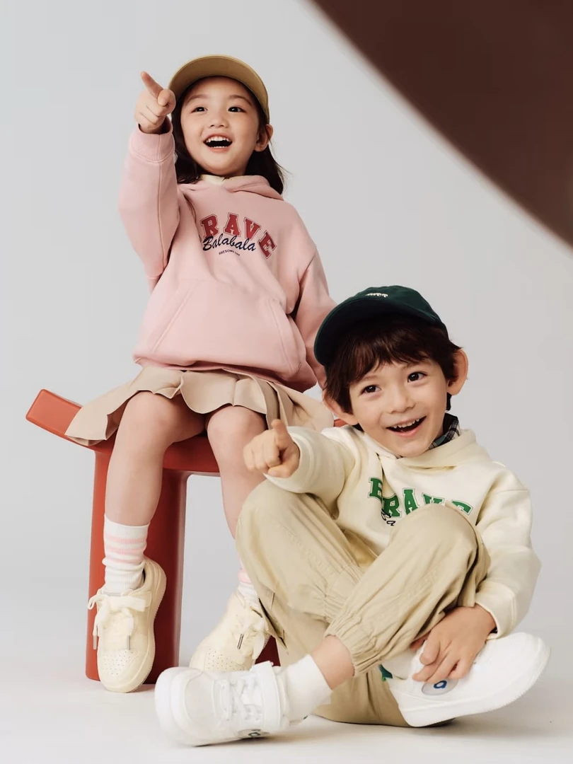 新款迷你吧家男女童羽绒服