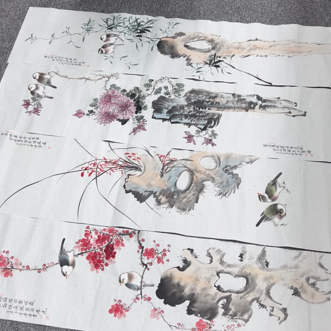 国画卖字画的小老板