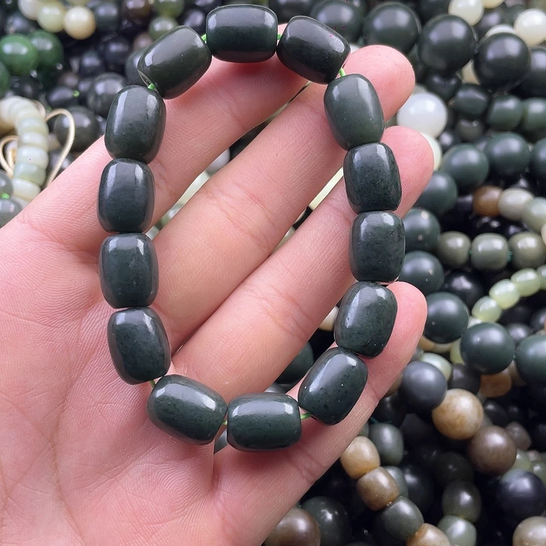 和田玉手串未镶嵌