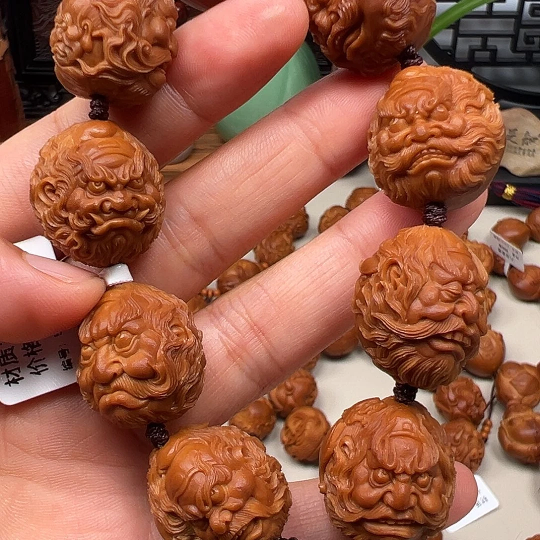 橄榄核手串/手链钟馗手串