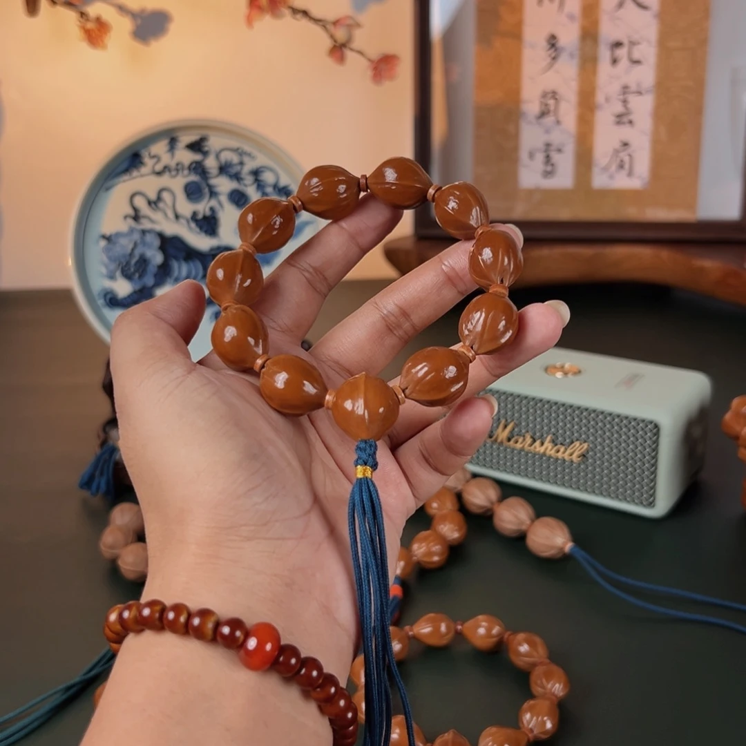 橄榄核手串1824鲨鱼背