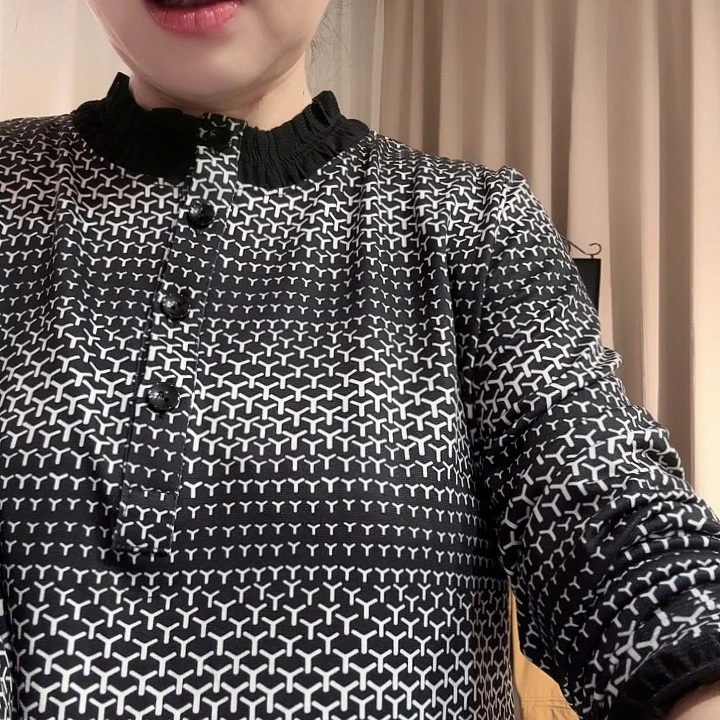 名***韩国法式小领新款黑色10