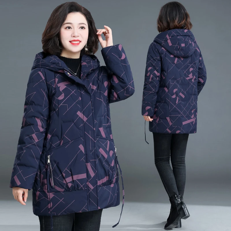 袄子棉袄冬季加厚爆款夹棉外套女款加绒2025新款棉服女时尚洋气