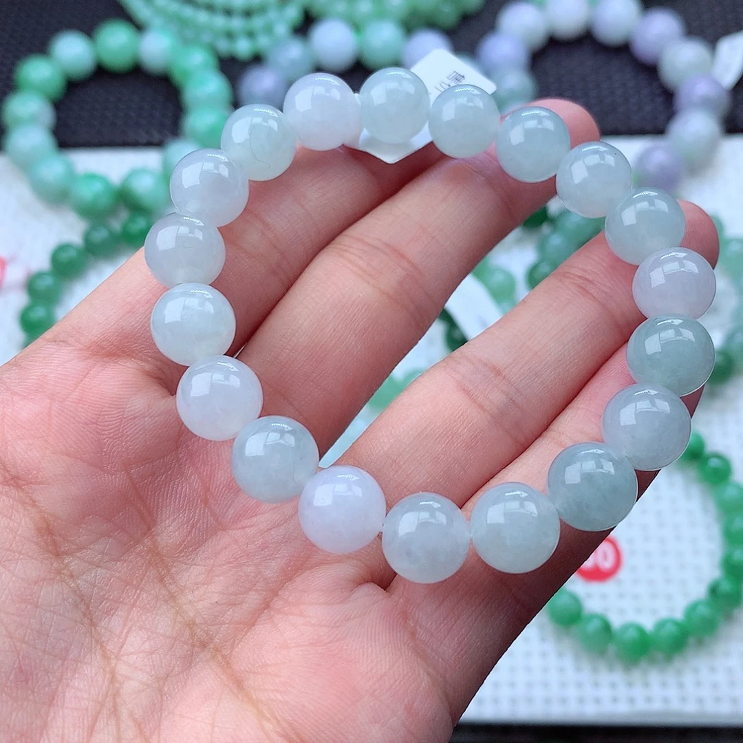 翡翠未镶嵌毛衣链