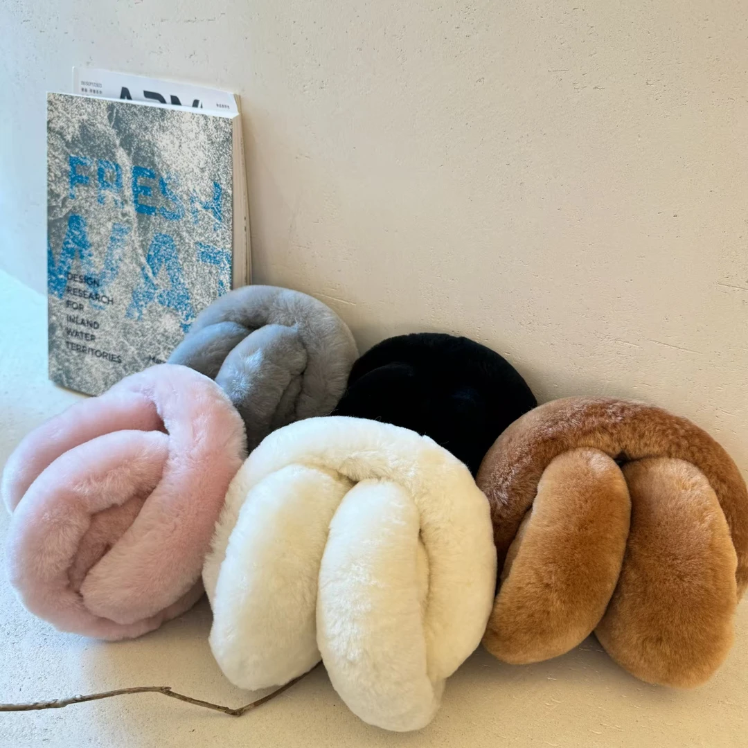 UMORE FELICE华斯皮草【Jessie专属】皮草耳套加厚防寒耳包防冻