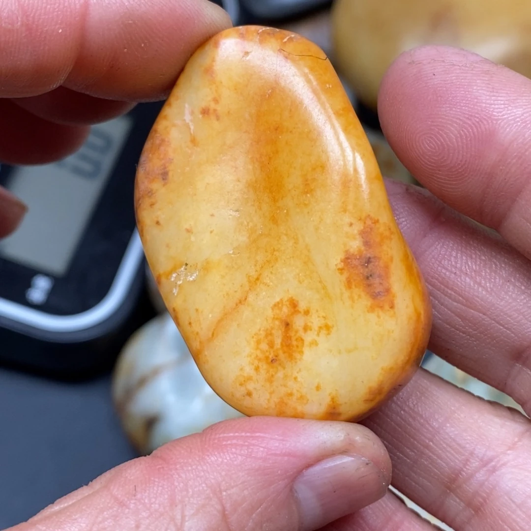 和田玉挂件银S925镀金镶嵌