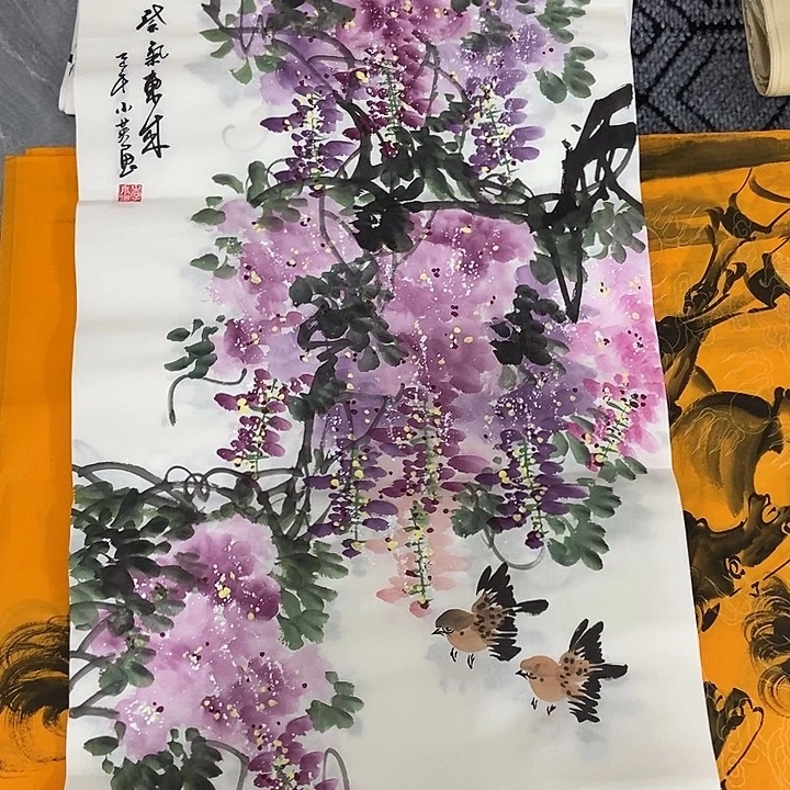 小周画廊的直播间