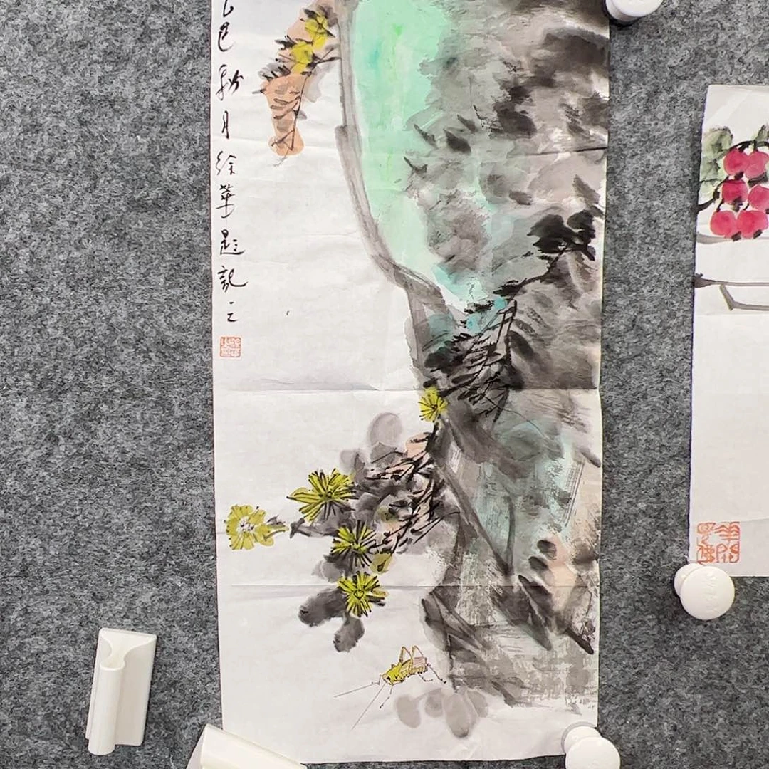 纸本（f35073）花鸟 书画