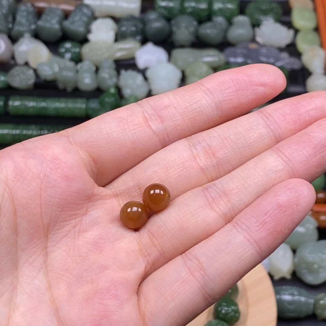 和田玉未镶嵌颈饰听**楼