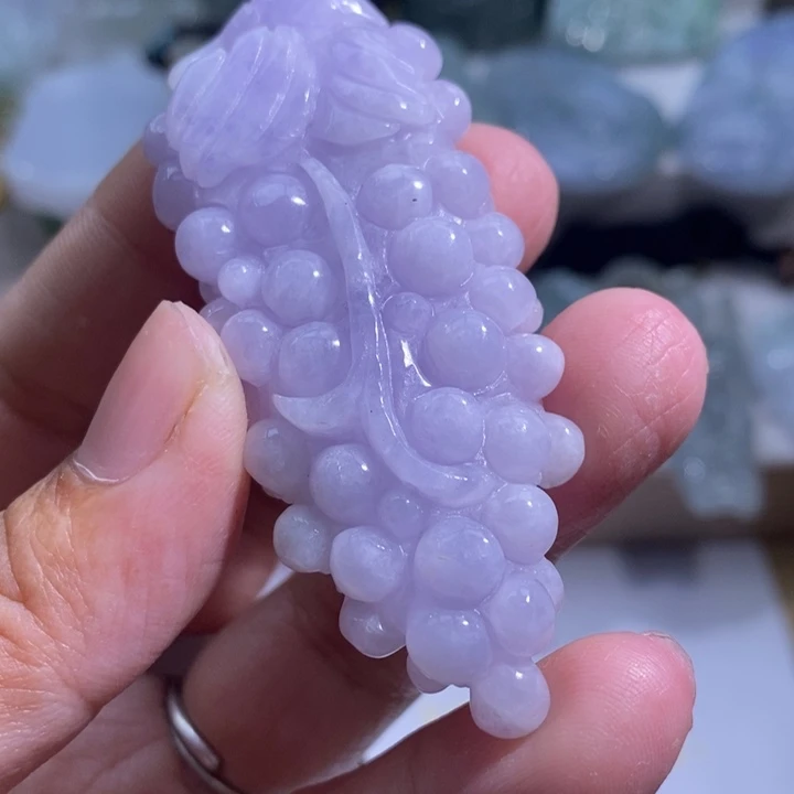 【闪购商品】颈饰未镶嵌翡翠葡萄
