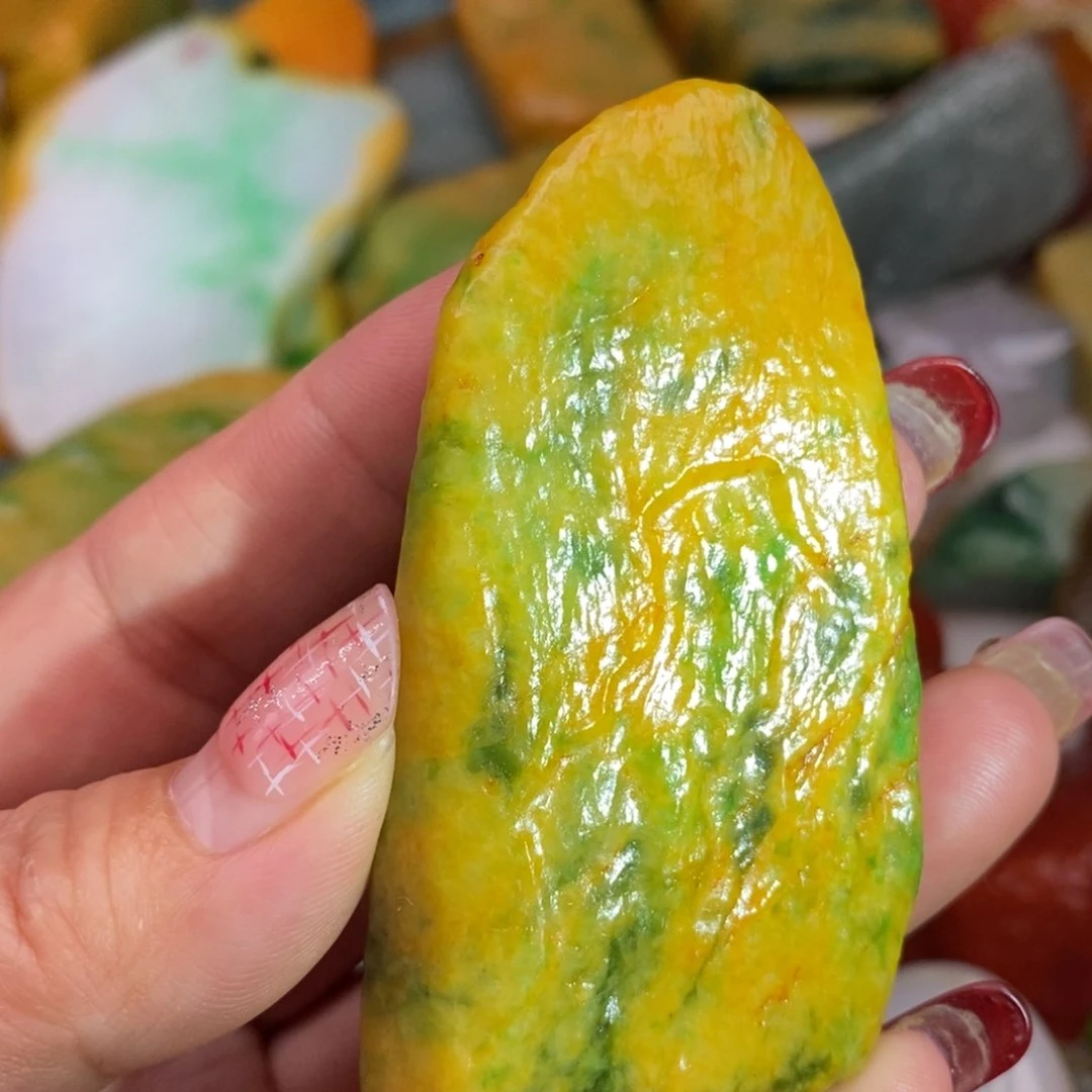 翡翠未镶嵌颈饰缅甸翡翠