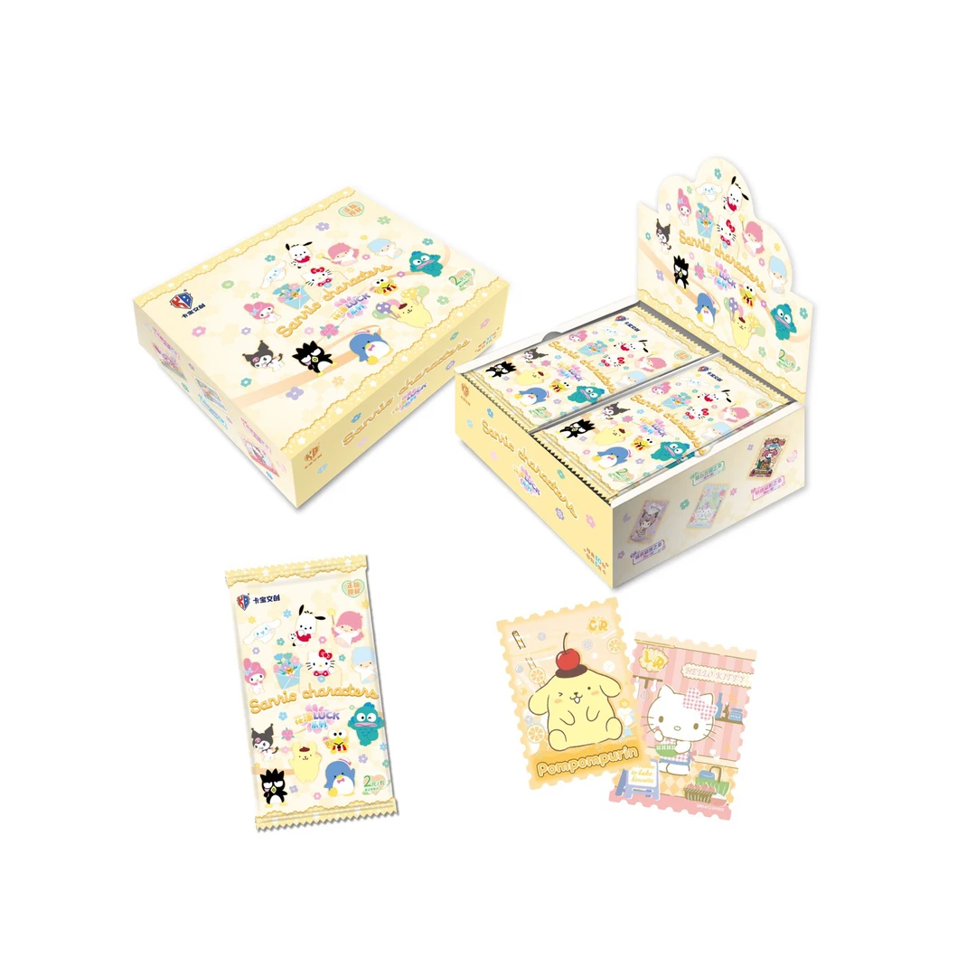 【找朋友/对对碰】卡宝三丽鸥拆卡六弹2元包花漾luck卡牌盲盒【拆盒