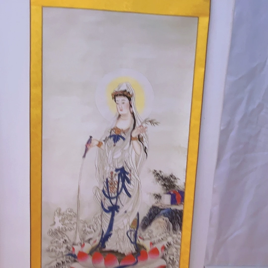 卷轴画观音尊者123
