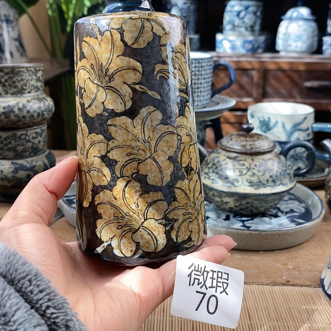 手工手绘青花陶瓷