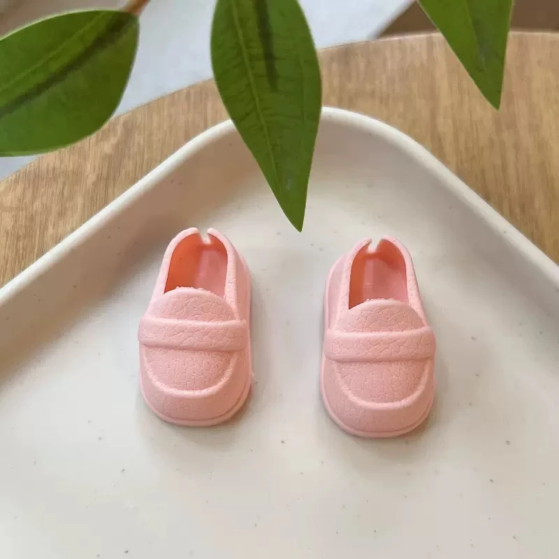 【娃衣配饰】17厘米搪胶公仔娃衣配饰粉色系玛丽珍鞋