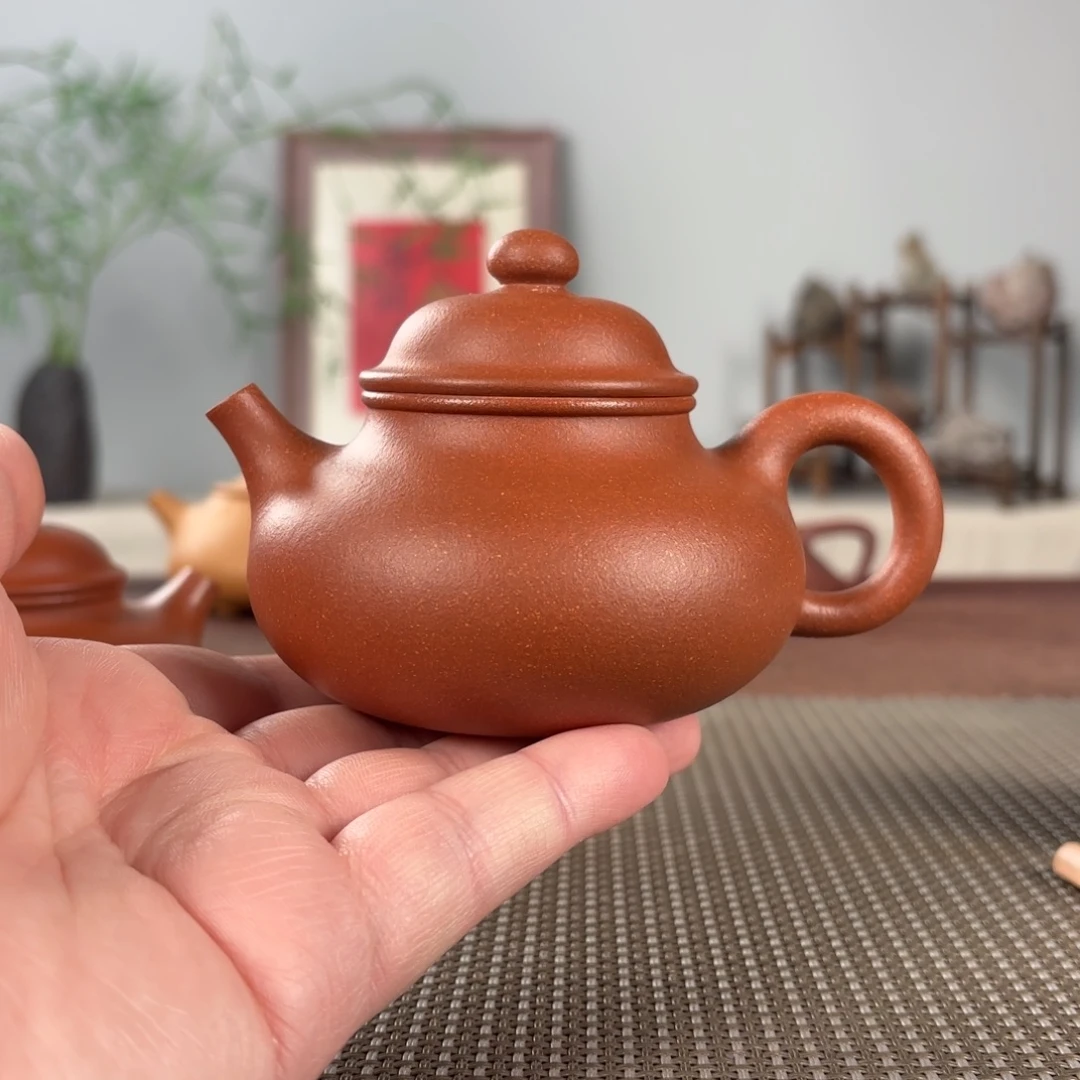 紫砂茶壶黄龙山原矿紫砂壶