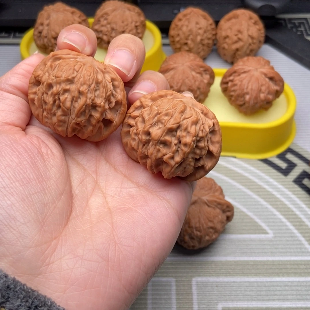 文玩核桃把件42.5全品乾隆磨