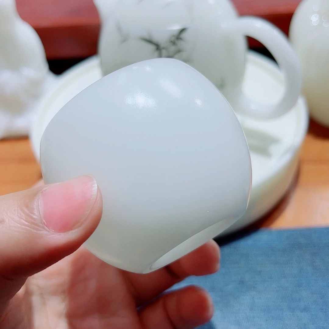 陶瓷素烧6个璞玉50ccccc