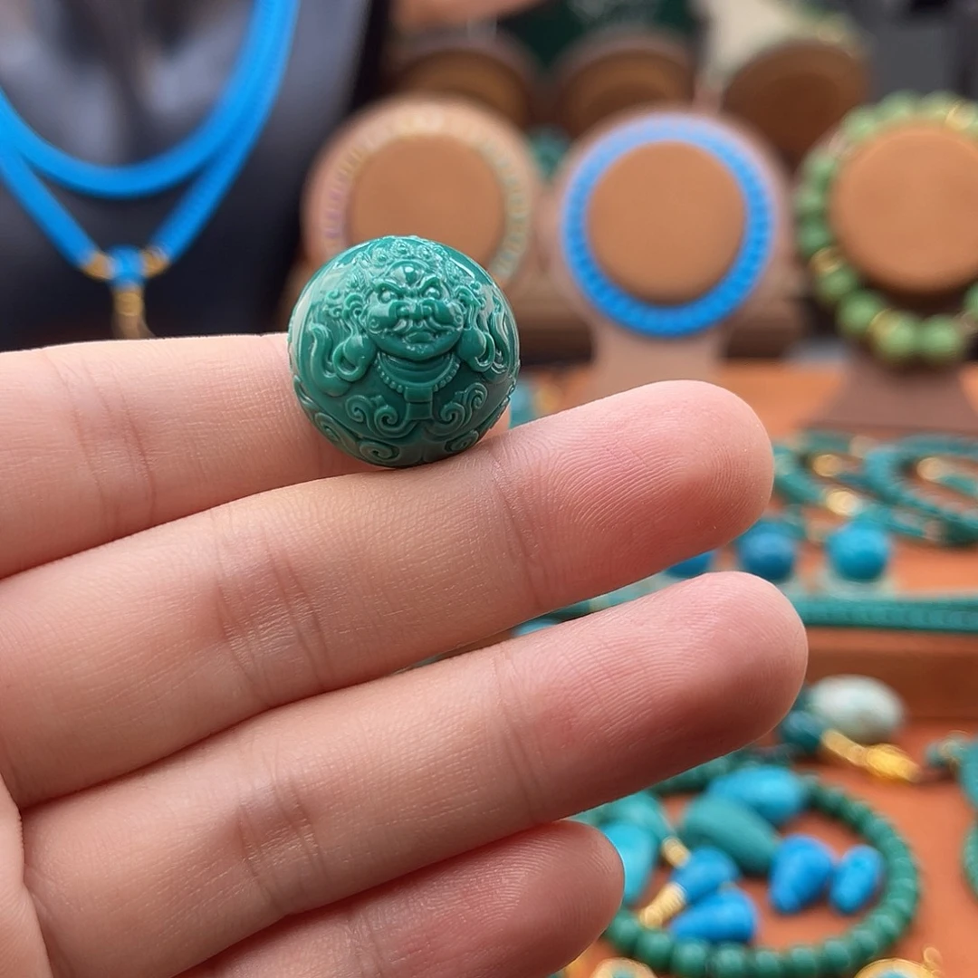 绿松石未镶嵌配饰